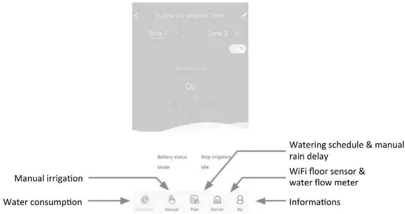 Brandson 306615 - Advanced settings of the app - 1