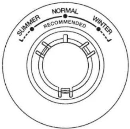 CONTINENTAL EDISON CEF2D247NFW - Réglage du compartiment congélateur - 1