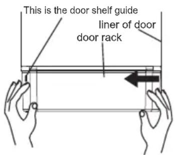 CONTINENTAL EDISON CERANF556IX - Door rack - 1