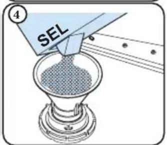 CONTINENTAL EDISON CELV1245FI - Remplissage du sel (SI DISPONIBLE) - 4
