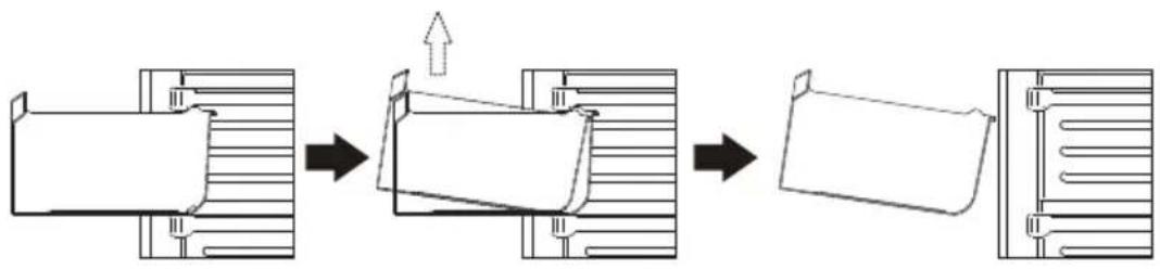 CONTINENTAL EDISON CEFC293NFIXD - Disassemble the bottom drawer - 3