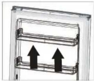 CONTINENTAL EDISON CEFC293NFIXD - Disassemble the bottom drawer - 2