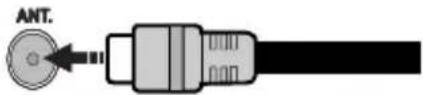 CONTINENTAL EDISON CELED32HDV224B3 - Ligação da antena - 1