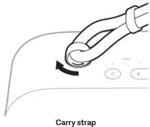BOSE SoundLink Max - ATTACH A NEW HANDLE OR CARRY STRAP - 3