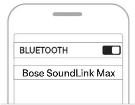 BOSE SoundLink Max - Mediante le impostazioni Bluetooth del dispositivo - 2