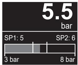 IFM PQC819 - Display, scalatura della barra - 2