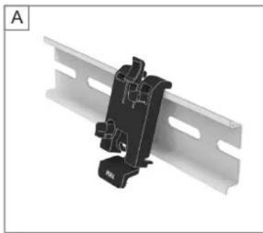 IFM PQC819 - Montage sur rail DIN - 2