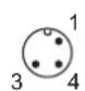IFM AL5021 - Raccordement des broches - 1
