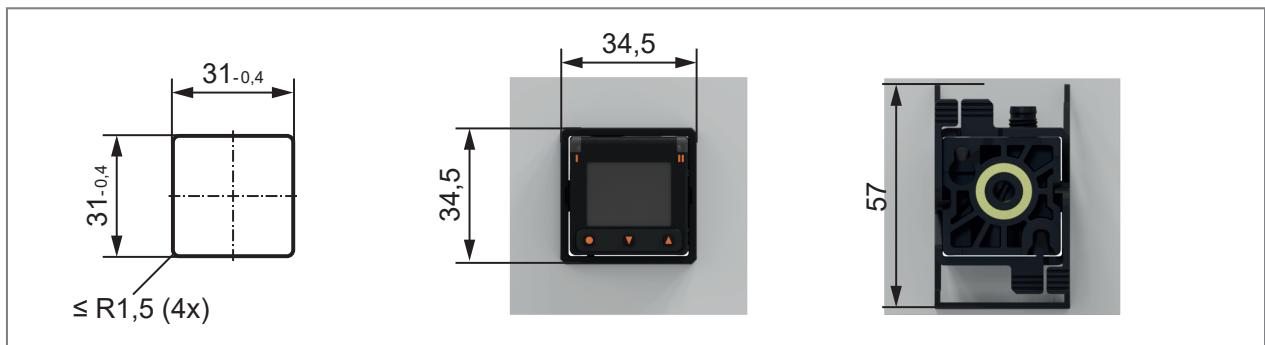 IFM PQS812 - Schalttafeleinbau - 1