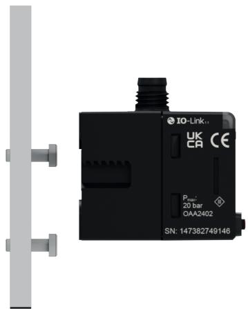 IFM PQS812 - Montagem em placa traseira - 3