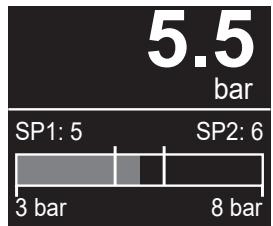 IFM PQS812 - Display bar graph scaling - 2