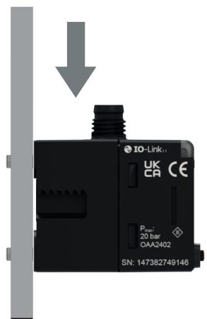 IFM PQS816 - Montaggio su pannello - 4