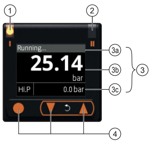 IFM PQS816 - Operating and display elements - 1