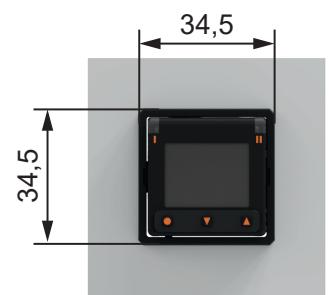 IFM PQS816 - Montaż tablicowy - 3