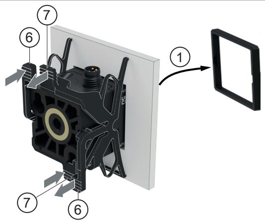 IFM PQS816 - Panel mounting - 3