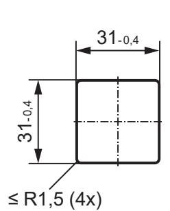 IFM PQC812 - Montaż tablicowy - 2