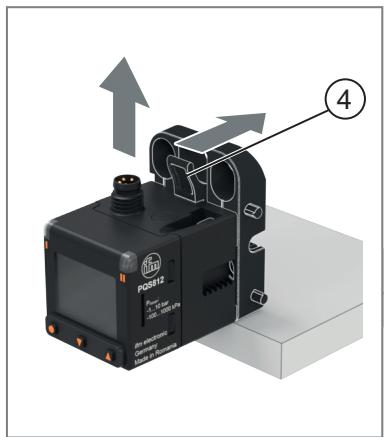 IFM PQC812 - Montagem sobre uma mesa - 6