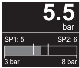 IFM PQS819 - Display, scalatura della barra - 2