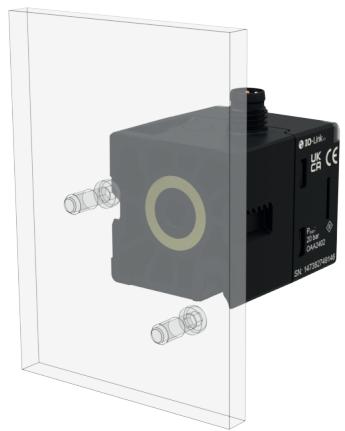 IFM PQS819 - Montagem em placa traseira - 2