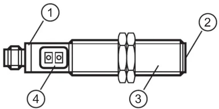 IFM KG5086 - Eléments de service et d'indication - 1