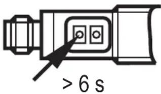 IFM KG5086 - Réglage vide modifié - 2