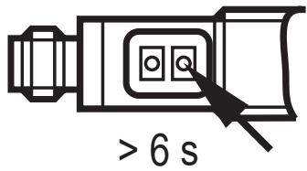 IFM KG5086 - Ajuste con el depósito lleno - 2