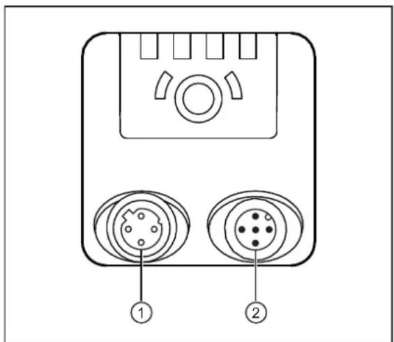 IFM O2U552 - Schéma de branchement - 1