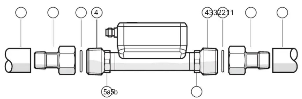 IFM SU6031 - Raccord process - 2