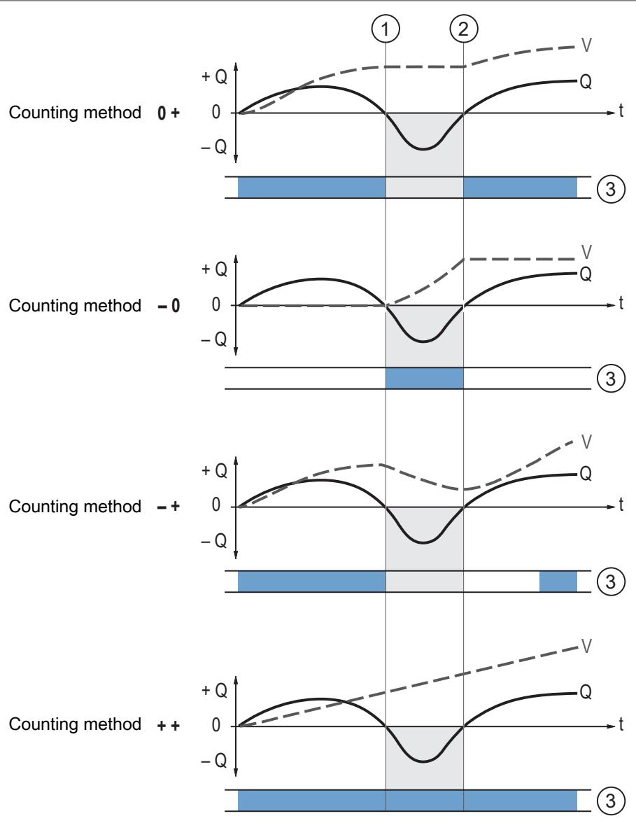 IFM SU2031 - Counting method of the totalisers - 1