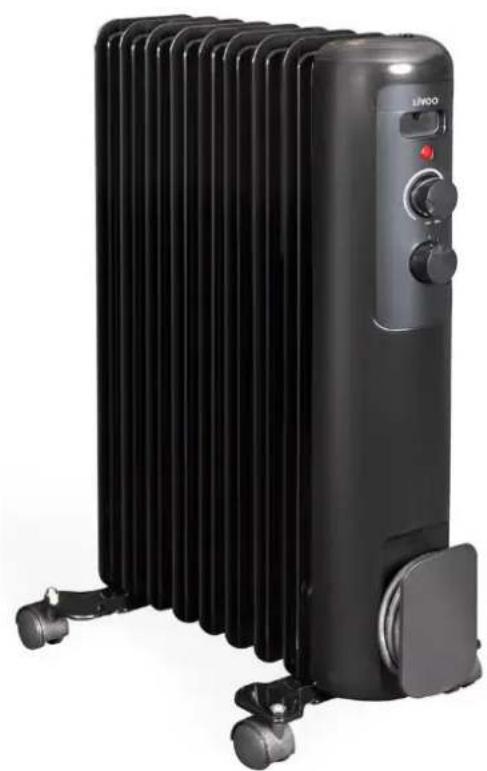 LIVOO DOM502 - Radiateur bain huile 2000 W - 1