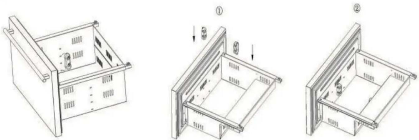 FRIGELUX RE2T136A - Inštalácia zásuviek pre model RE2T136A : - 1