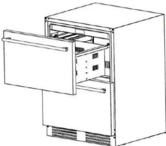 FRIGELUX RE2T136A - Pro model RE2T136A : - 1