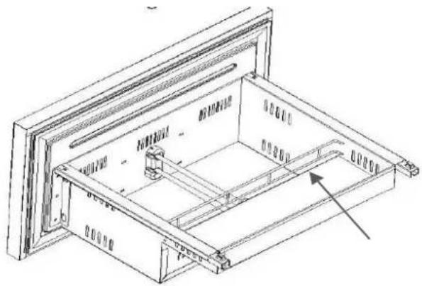 FRIGELUX RETT136A - Drawer Divider Installation for model RE2T136A: - 5