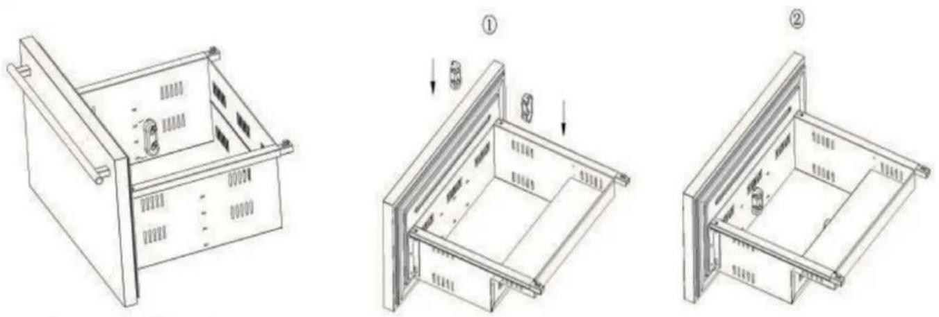 FRIGELUX RETT136A - Inštalácia zásuviek pre model RE2T136A : - 1