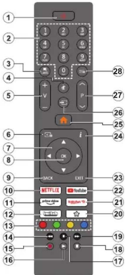 TECHNISAT TechniVision UHD65A - Fernbedienung - 1