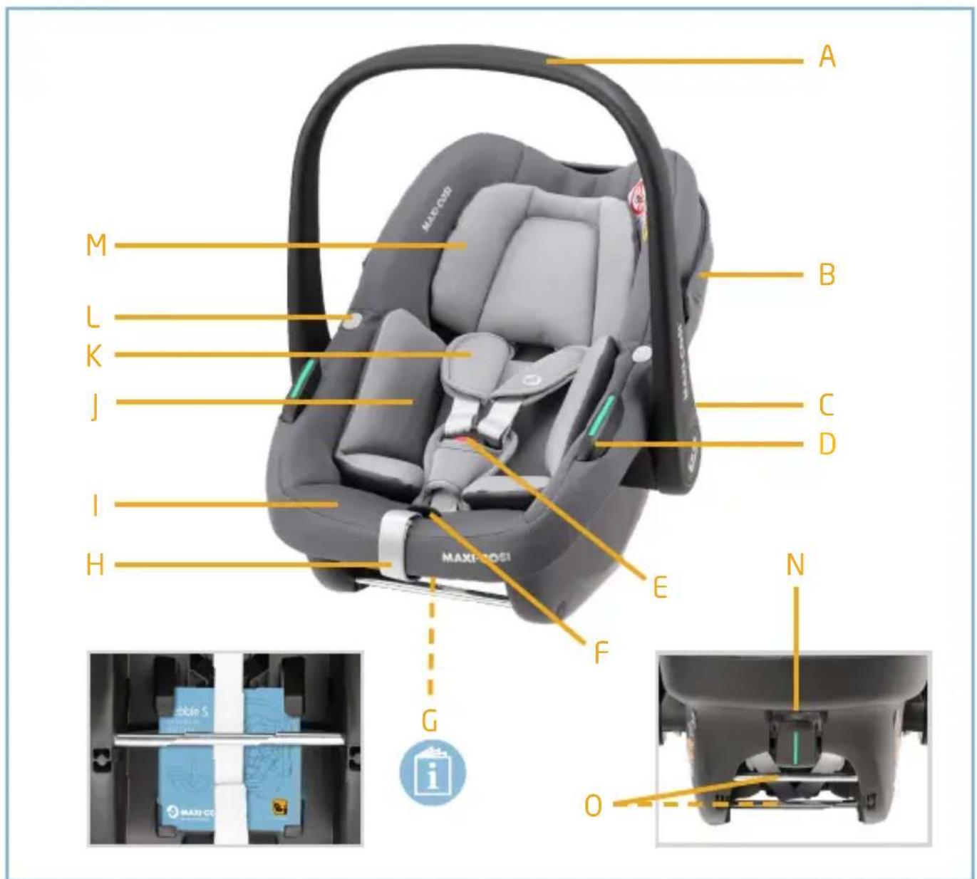 MAXI-COSI Pebble S - ENTRETIEN - 4