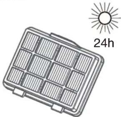 EUREKA NEN180 - Cleaning the filters - 6