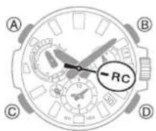 CASIO G-Shock MTG-B3000 - Réception manuelle du signal horaire - 1