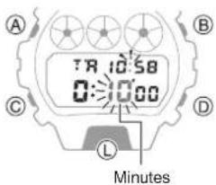 CASIO G-Shock GM-6900 - Réglage de l'heure - 2