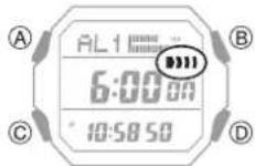 CASIO G-Shock GD-B500 - Configuration des réglages de l'alarme - 5
