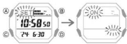 CASIO G-Shock GD-B500 - Activation de la tonalité des boutons - 1