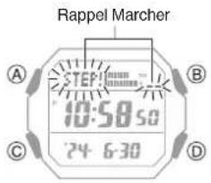 CASIO G-Shock GD-B500 - Rappel Marcher - 1