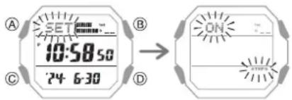 CASIO G-Shock GD-B500 - Réinitialisation des réglages de la montre - 1