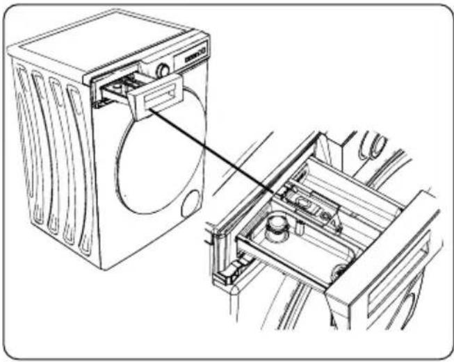 ASPES AL8201DD - Calaix per al detergent (\*) - 1