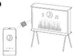 SAMSUNG QE55LS01DBU - Using the NFC on TV function - 4