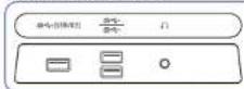 SAMSUNG S24D600U - Ports - 2