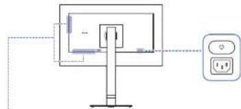 SAMSUNG S24D600U - Ports - 1