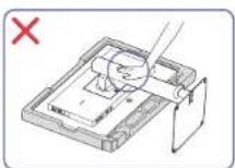 SAMSUNG S24D600U - Précautions lors du déplacement du produit - 4