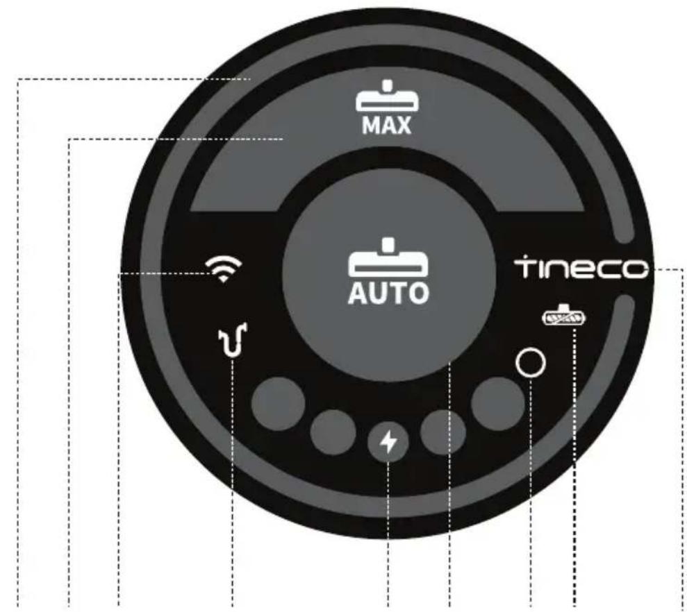TINECO Pure One Station FurFree - Pantalla digital - 1