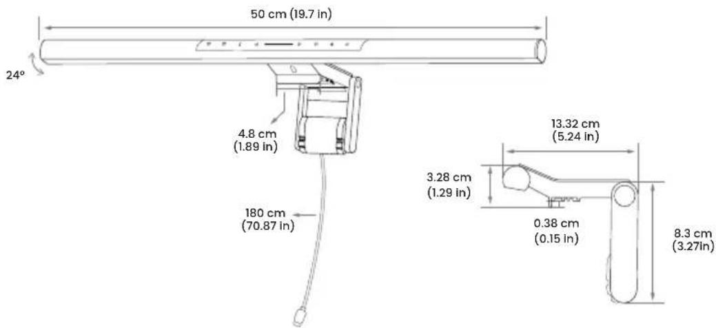 BENQ ScreenBar Pro - 仕様 - 1